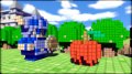 3D Dot Game Heroes assembl� en images