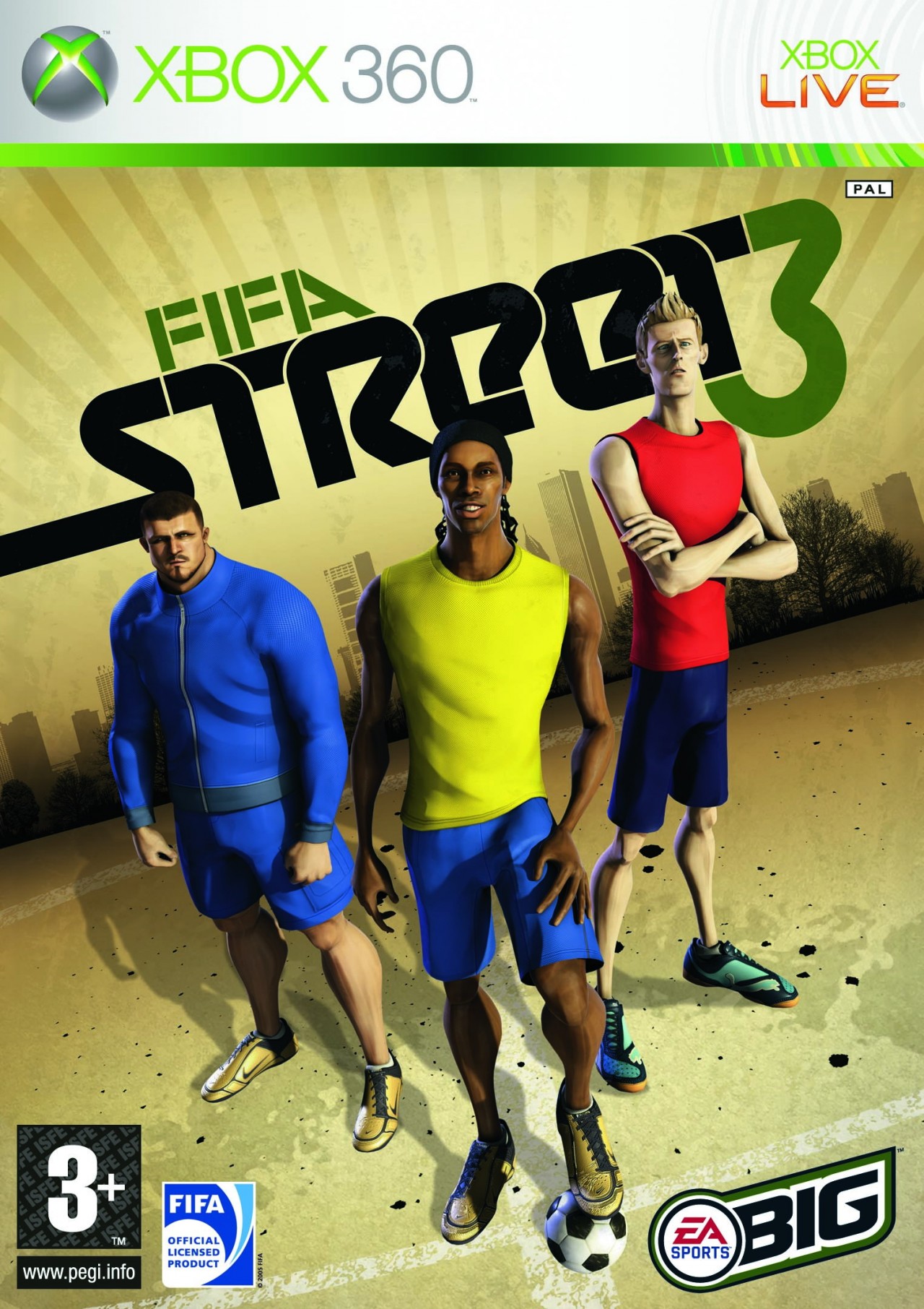 Image jaquette FIFA Street 3