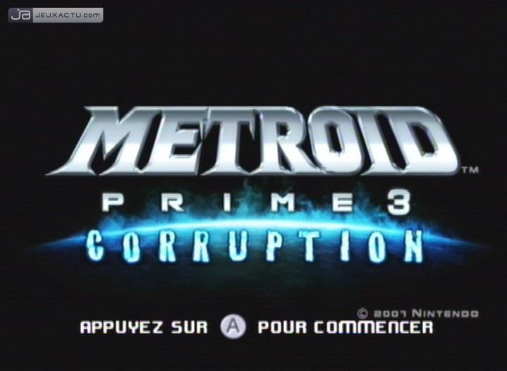 Metroid Prime 3 : Corruption