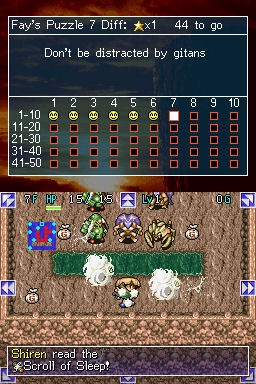 Mystery Dungeon : Shiren the Wanderer