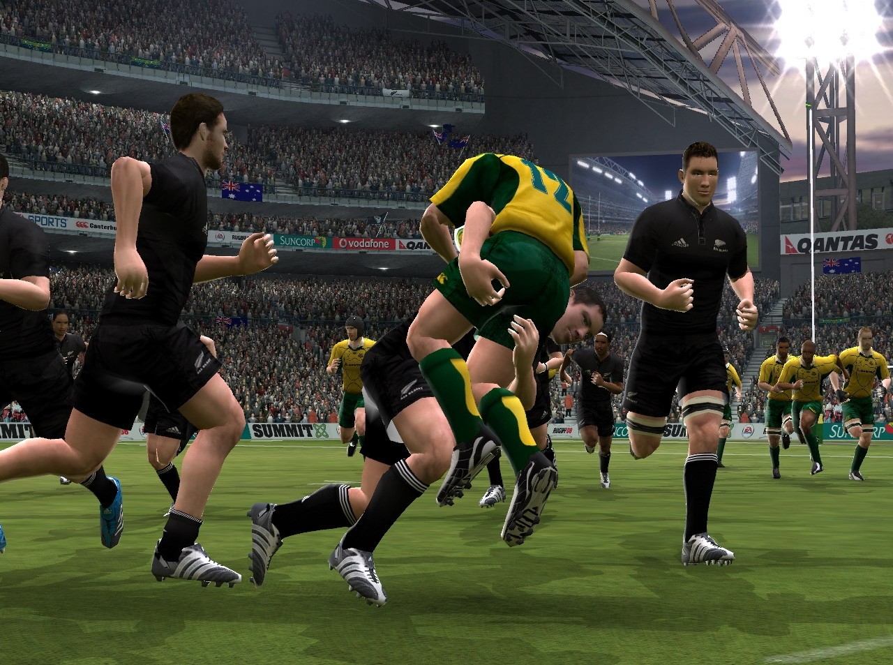 News - Rugby 08 prend la pose sur PC et PS2