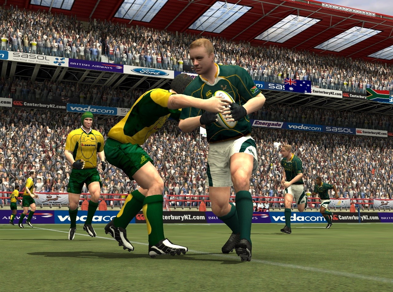 News - Rugby 08 prend la pose sur PC et PS2