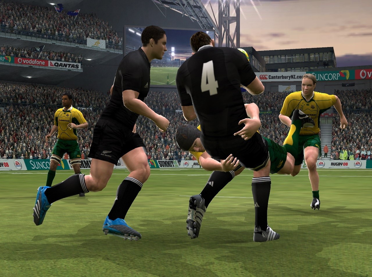 News - Rugby 08 prend la pose sur PC et PS2
