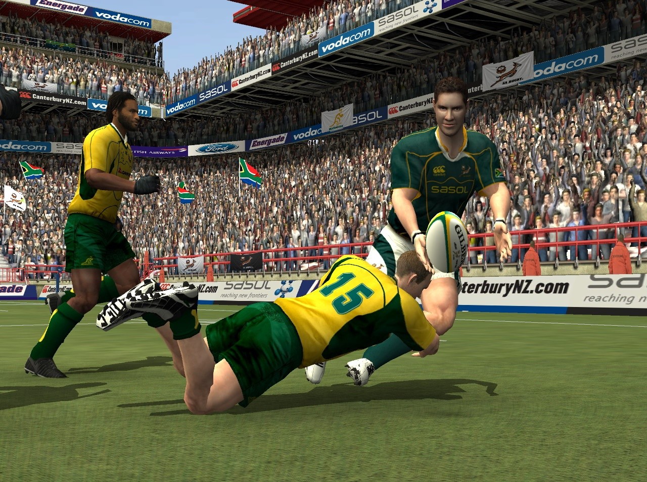 News - Rugby 08 prend la pose sur PC et PS2
