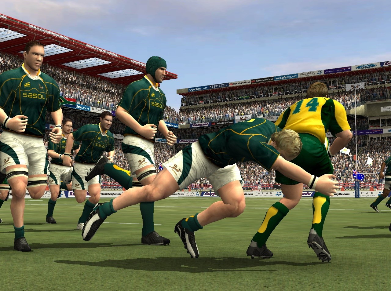News - Rugby 08 prend la pose sur PC et PS2