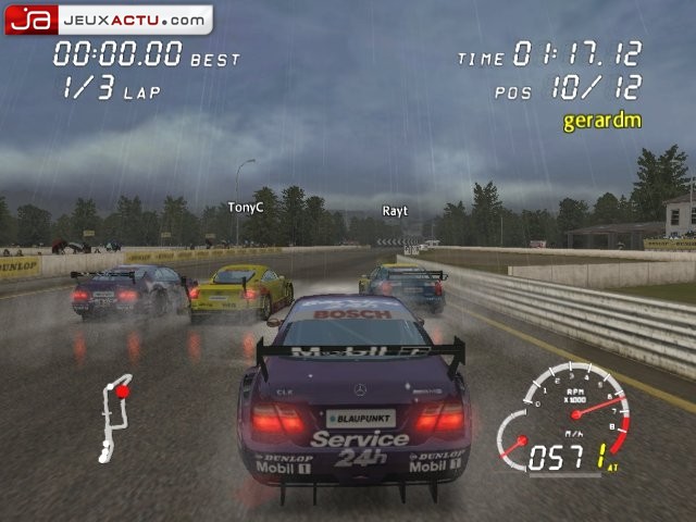 TOCA Race Driver Xbox Live