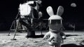 Les Lapins Cr�tins marchent sur la lune